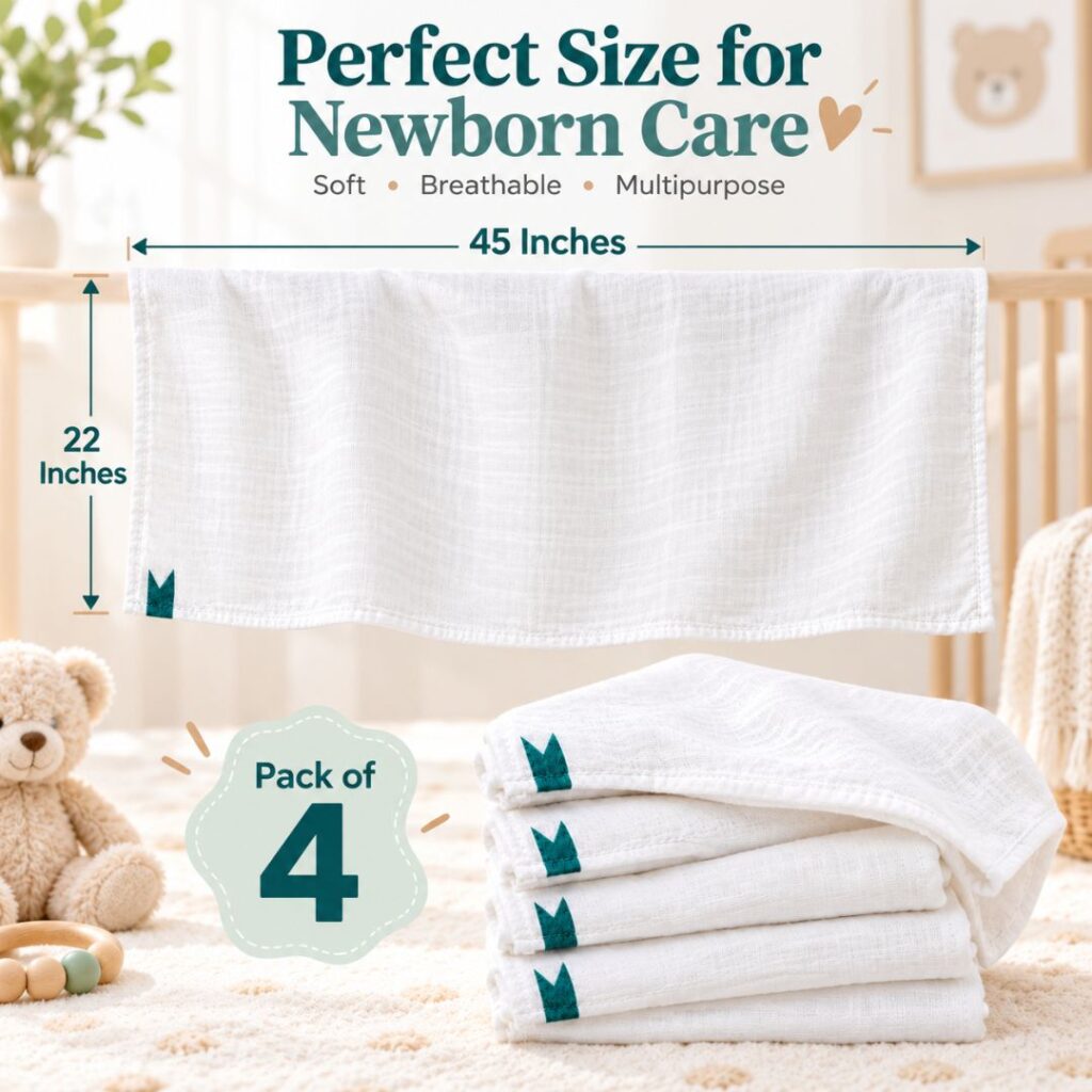 Baby Muslin Towel