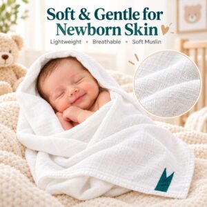 Baby Muslin Towel - Image 3