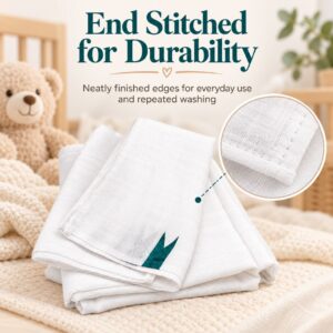 Baby Muslin Towel - Image 8